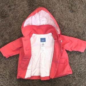 Jacadi Paris Rain Coat Rain Jacket Size 6 Months 67cm